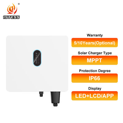 IP66 20kW Pure Sine Wave MPPT Energy Storage Three Phase Inverter 120-800V Battery High Voltage