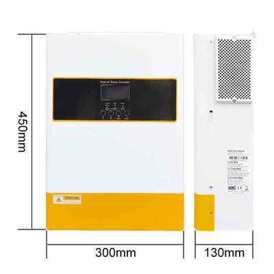 Pure Sine Wave 6.2KW Solar Inverter with 48VDC Support MPPT High Voltage Off Grid Dust Resistant